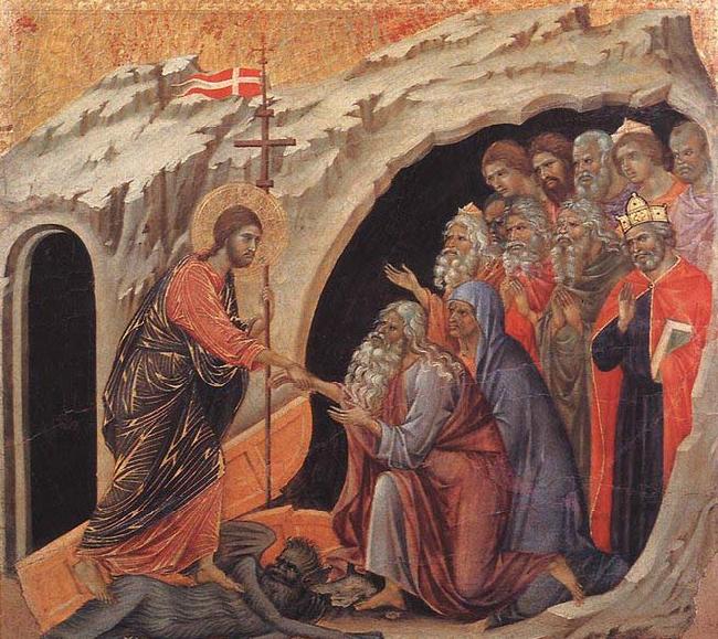 Duccio di Buoninsegna Descent to Hell Sweden oil painting art